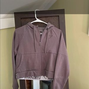Gymshark Crop Zip Up